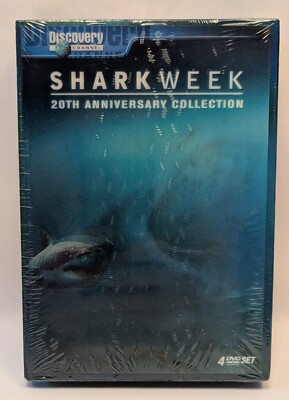 Shark Week: 20th Anniversary Collection (Image, 2007) - 4 DVD Set, Complete, New