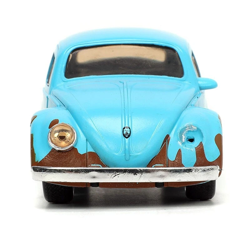 LILO & STITCH 1959 BLUE PUNCH BUGGY WITH STITCH FIGURE 1:32 DIE-CAST JADA 2024 - Image 3 of 4