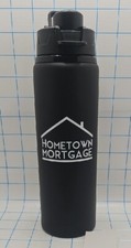 aluminum bottle Single Wall 28oz beverage hot cold black flip top