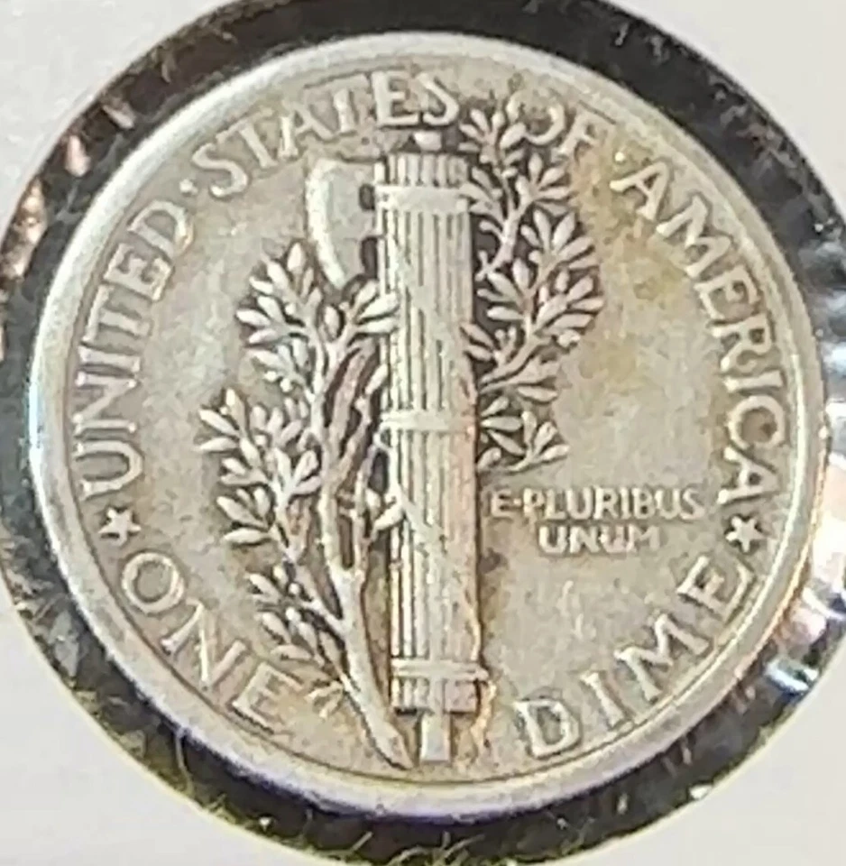 1921 Mercury Dime Nice Original Choice XF CHRC - Image 2 of 2