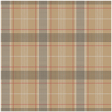 Tartan Check Wallpaper Beige Black Red White Traditional Classic Plaid Pattern 