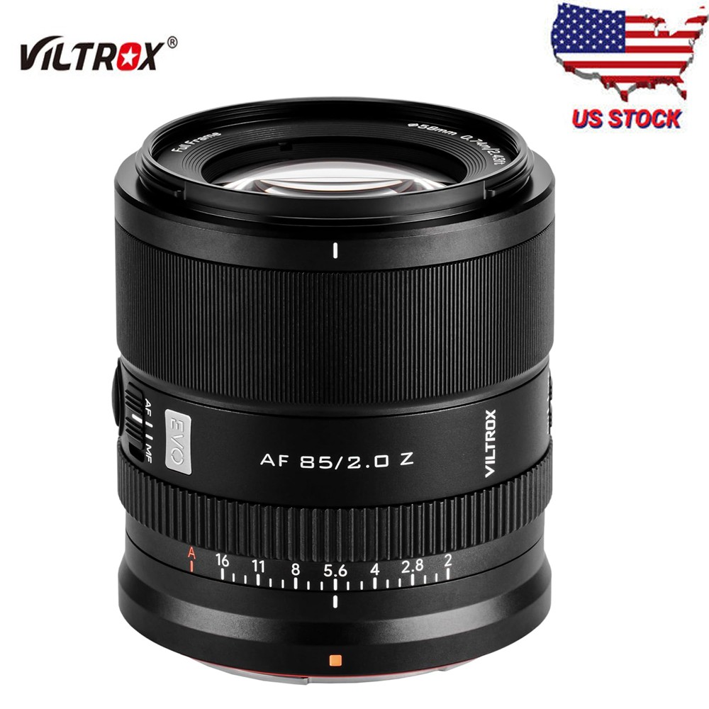 VILTROX 85mm F2.0 EVO Z Lens AF Full Frame Portrait Lens fr Nikon Z-Mount Camera