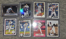 Topps 2024 Los Angeles Dodgers 8 Card Lot Ryan Pepiot Shohei Ohtani Rookie Sets