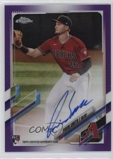 2021 Topps Chrome Rookie Purple Refractor 141/250 Pavin Smith #RA-PS Auto 0t2s