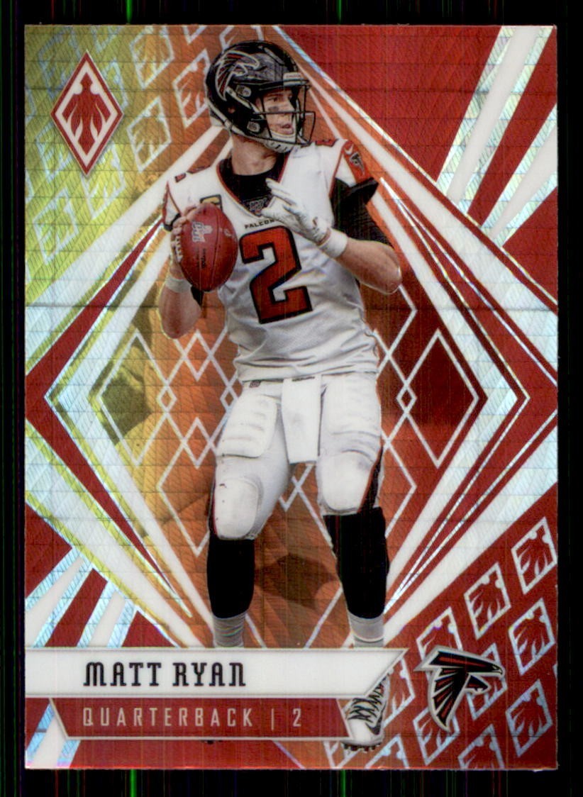 2020 Panini Phoenix Fire Burst Prizm #32 Matt Ryan Atlanta Falcons