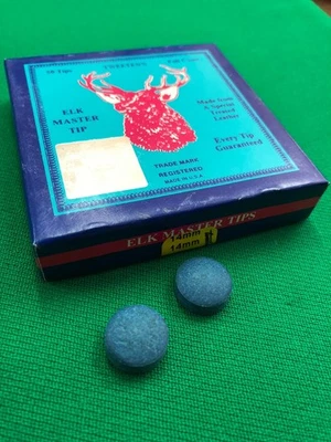 Elkmaster Cue Tips Elk Master Snooker / Pool : 10mm, 11mm - Image 1 of 4