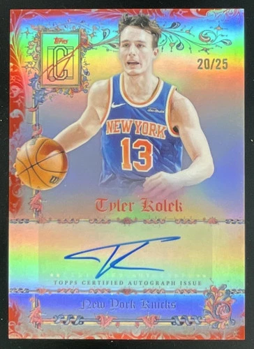 2025 Topps Signature Tyler Kolek Red (RAW)