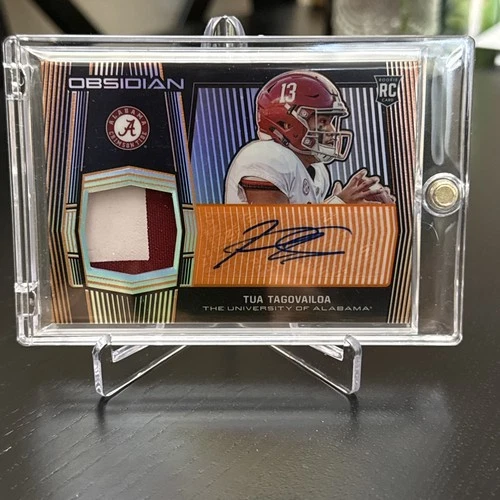 2020 Chronicles Draft Picks Obsidian Tua Tagovailoa RPA #1/15 Panini Rookie RC
