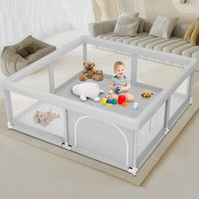 Baby Playpen for Babies and Toddlers 50 x 50 inch, Play Yards Indoor Outdoo...