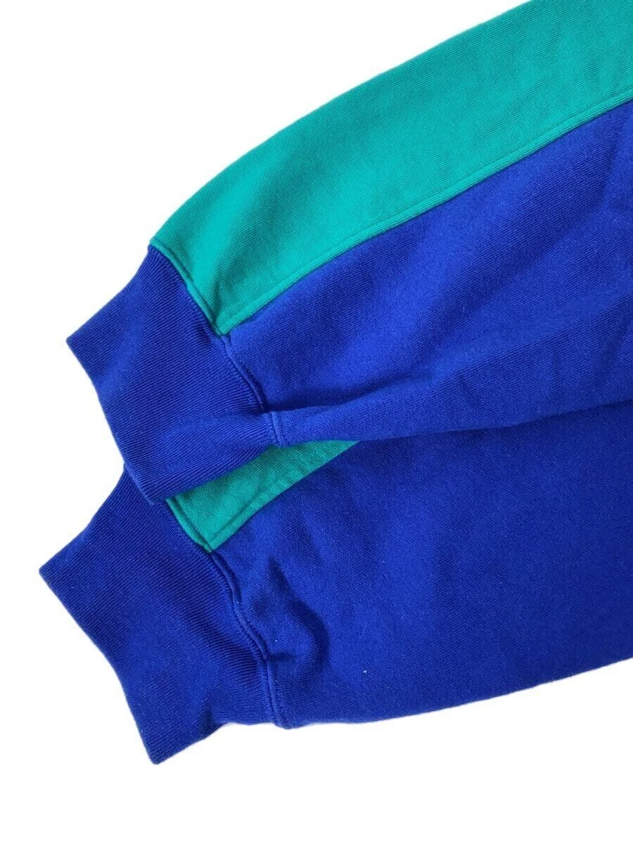 Felpa con cappuccio Supreme Zip 20SS colore bloccato XL cotone blu usata