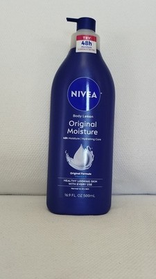 NIVEA Original Moisture Body Lotion 16.9 fl oz Vitamin E Hydrating Unisex