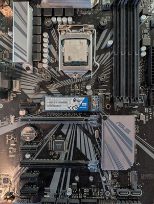 ASUS Prime Z370-P II Mother+ Intel Core i7-9700K 3.6GHz + 500GB WD Blue M.2 SSD