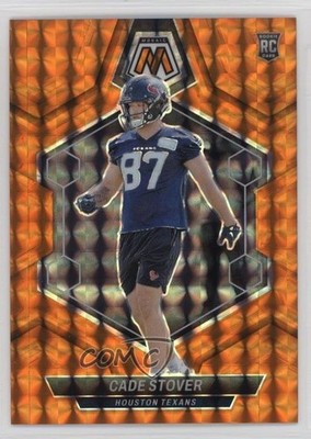 2024 Panini Mosaic Rookies Orange Prizm 82/199 Cade Stover #384 Rookie RC 15wb