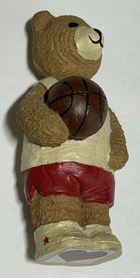 1985 Carolyn Carpin Storybook Collection Basketball Bear March Madness Jersey 1