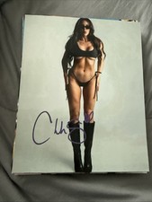 Chelsea Green Signed 8x10 Photo Wwe Diva