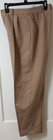 WORTHINGTON KHAKI BROWN PLEATED DRESS CAREER PANTS 10 PETITE POLYESTER RAYON 10P — photo 6