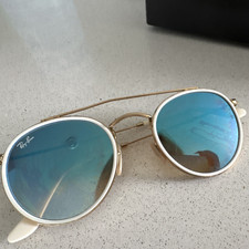 Ray-Ban Round Women s Sunglasses Gold Metal F...