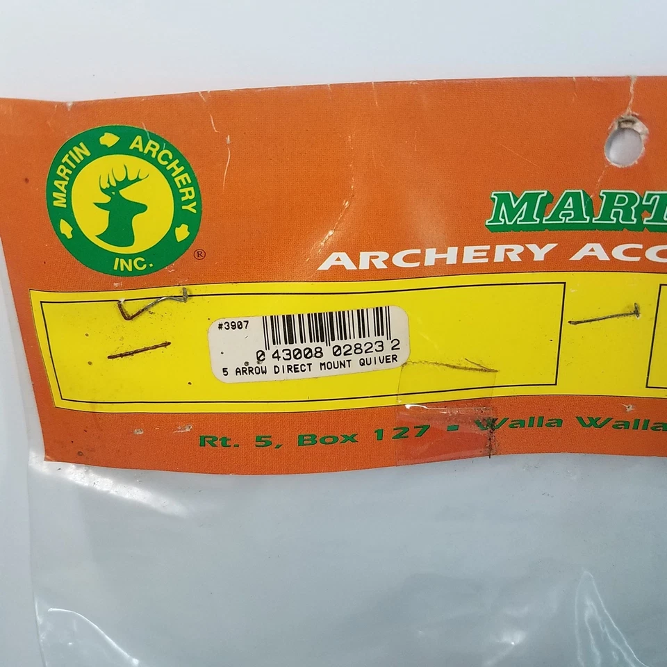 Vintage Martin Archery 4 Arrow Quiver Camouflage 3907 - Image 3 of 4