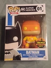 Funko Pop! DC Batman #01 Orange 2016 Funkoween Exclusive LE 3300 Vaulted NM