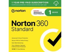 Brand New NORTON 360 STANDARD ANTI-VIRUS 2026 "U.S.ONLY" 15 MONTHS Read Below 