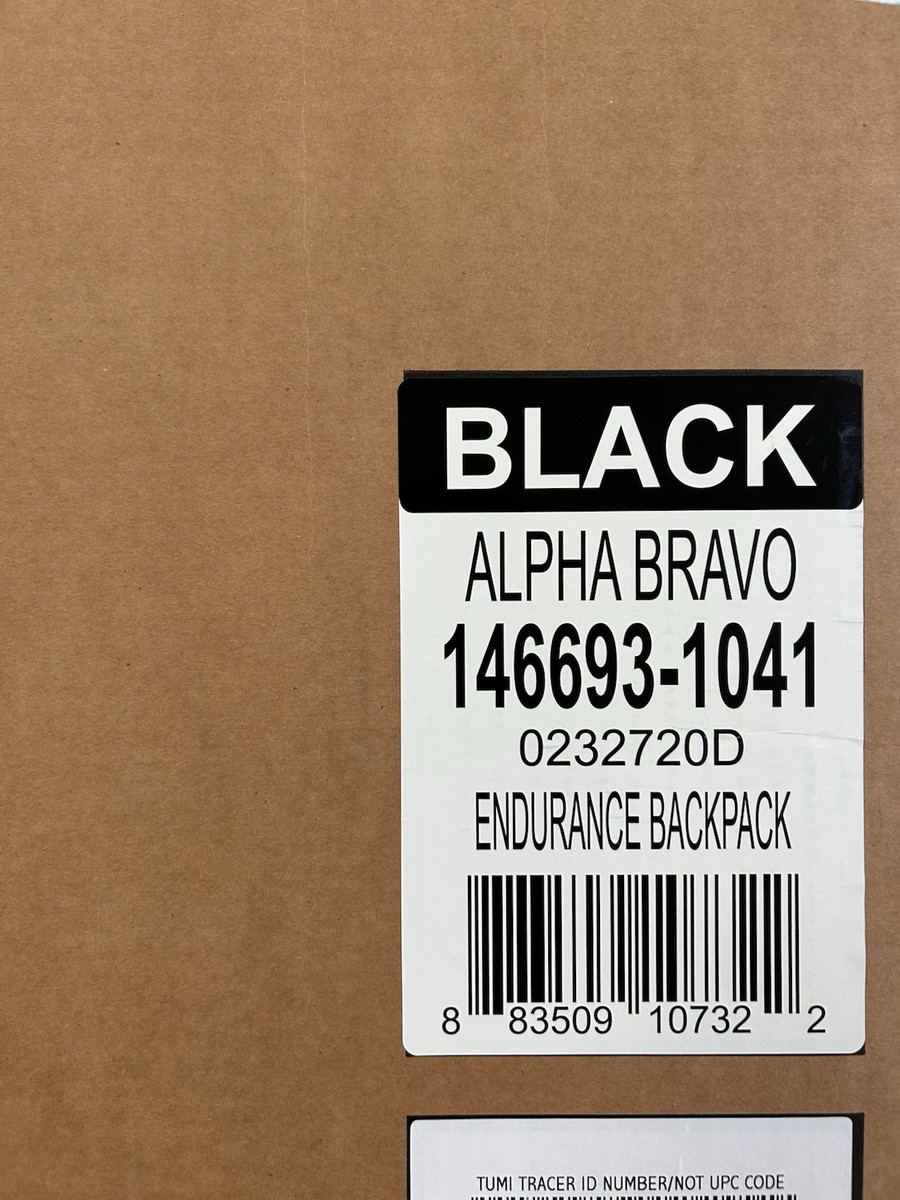 TUMI Alpha Bravo Endurance Backpack | Black | $825 | eBay