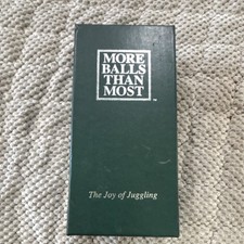 More Balls Than Most Juggling Set with 3 Multicolor Balls and Booklet