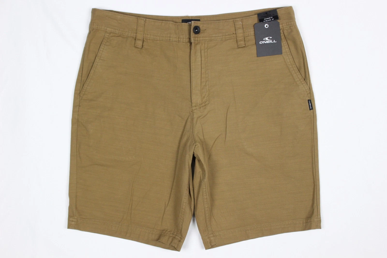 O'Neill Men's Jaxson Stretch Chino 9" Shorts Dark Khaki SP1108202X