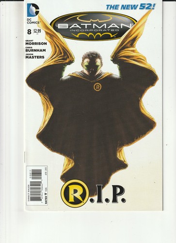 BATMAN INCORPORATED #8 DEATH OF ROBIN (DC 2013 ) VERY FINE + 8.5
