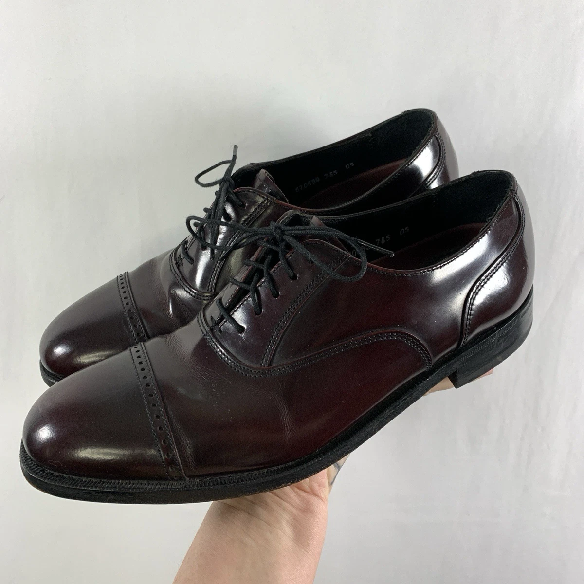 Oxford Florsheim Leather Upper Dress Shoes for Men for sale  display picture 3