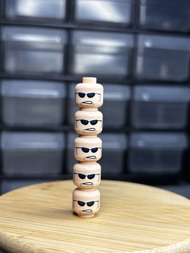 Lego Batman Goon Heads Bat007 , Bat012 , Bat006