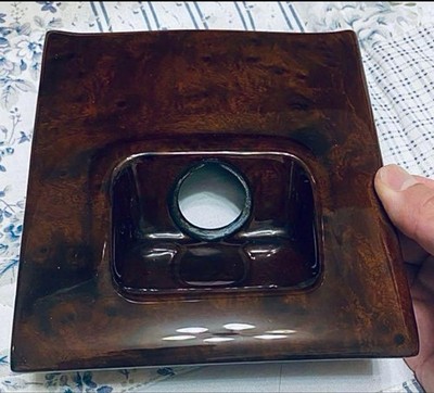 Nissan Y32 Cima Cedric Gloria Real Wood Rear Cigarette Lighter Panel Walnut Burl