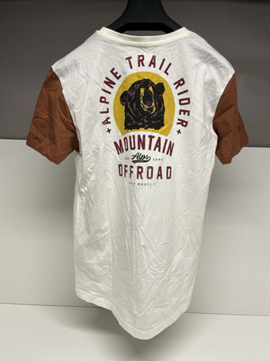 Alprausch Swiss Urban Outdoor Chraxler T-Shirt Snow White Men s Size Large  NWT