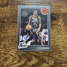 NIC CLAXTON SILVER 2025-26 TOPPS FLAGSHIP BASKETBALL ROOKIE