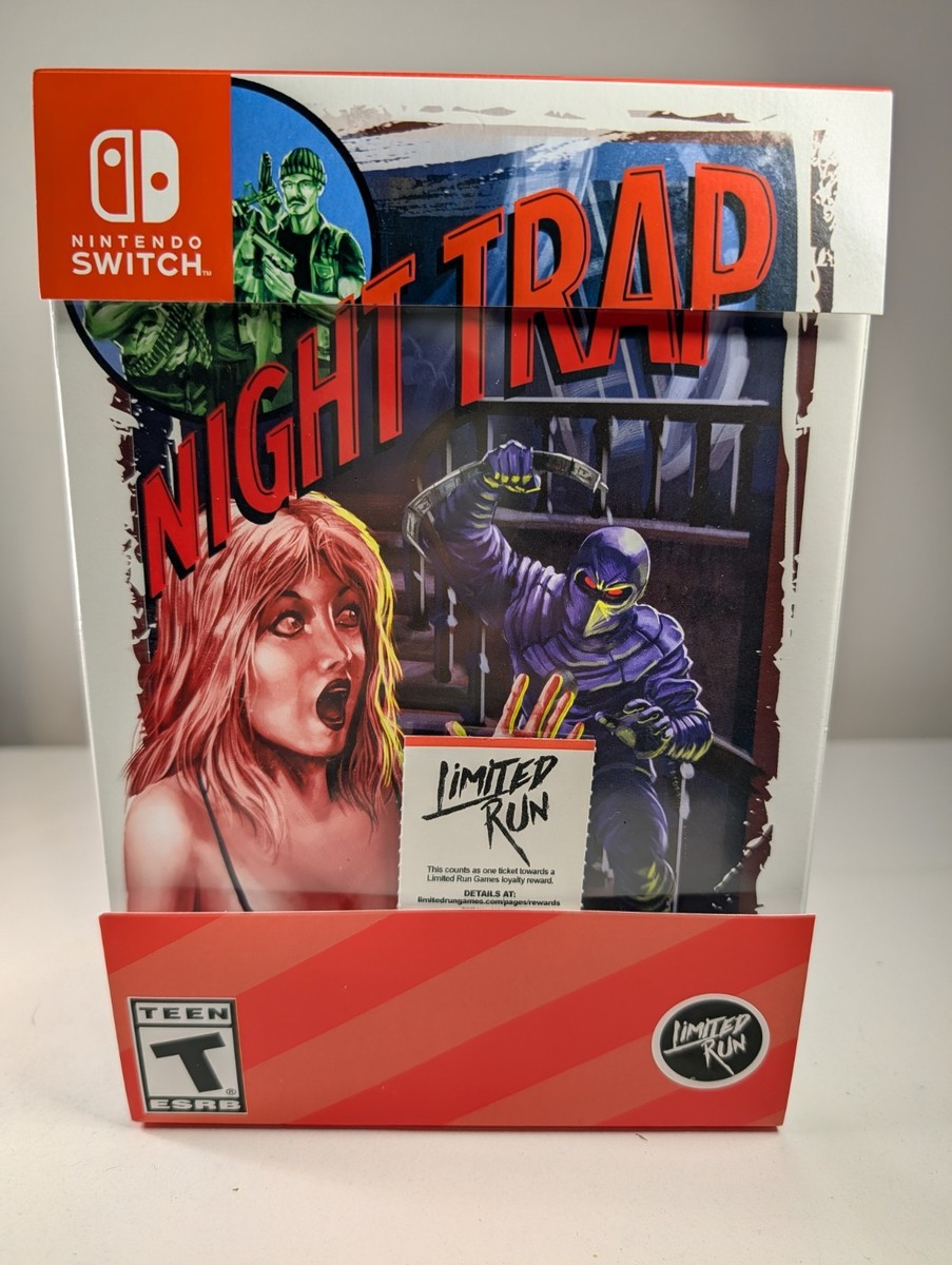 Night Trap 25th Anniversary Edition - Nintendo Switch Brand New
