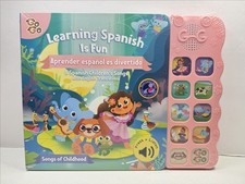 Learning Spanish Is Fun Sound Book 8 Spanish Children  s Songs GoG
