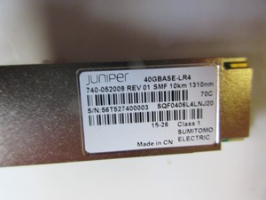 Juniper JNP-QSFP-40G-LR4 740-052009 40GBASE-LR4 40GE LR4 1310nm LC 10km over SMF