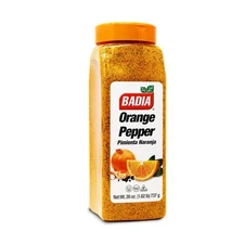 Badia Orange Pepper Seasoning, 26 Oz - Pepper, Garlic & Onion, Zesty C