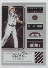 2018 Panini Elite Extra Edition College Ticket Holo Prizm Jeremy Eierman #JE 1j6