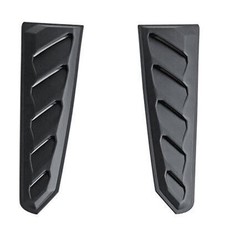 Abs Rear Window Louvers 2pcs Set For Chevy Camaro 2016-2023 Black Cc16ik Abs Rear Window Louvers 2pcs Set For Chevy Camaro 2016-2023 Black Cc16ik