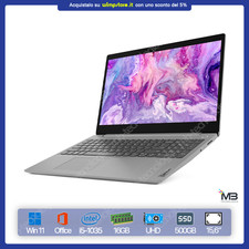 Notebook Lenovo i5-1035G1 16GB RAM SSD 500GB Win11 Office Grado A