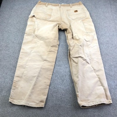 Carhartt ベージュ オーバーオール 38x32 Vintage Carhartt Classic