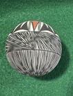 Acoma Pueblo Art Pottery Hollow Ball Ornament 1990 -Signed A Romero, New Mexico — photo 5