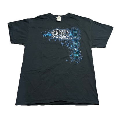 #ad 🔥 Vintage Y2K Dirt Inc Live Drive Win Black Tee Fair Used 🔥 $32.99