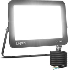 Lepro 50W Led Floodlight Outdoor, 5000lm LED Security Lights, 350W Incandescent