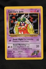 Sabrina's Jynx 59/132 LP Gym Heroes Regular Uncommon Unlimited Pokémon TCG Card on eBay