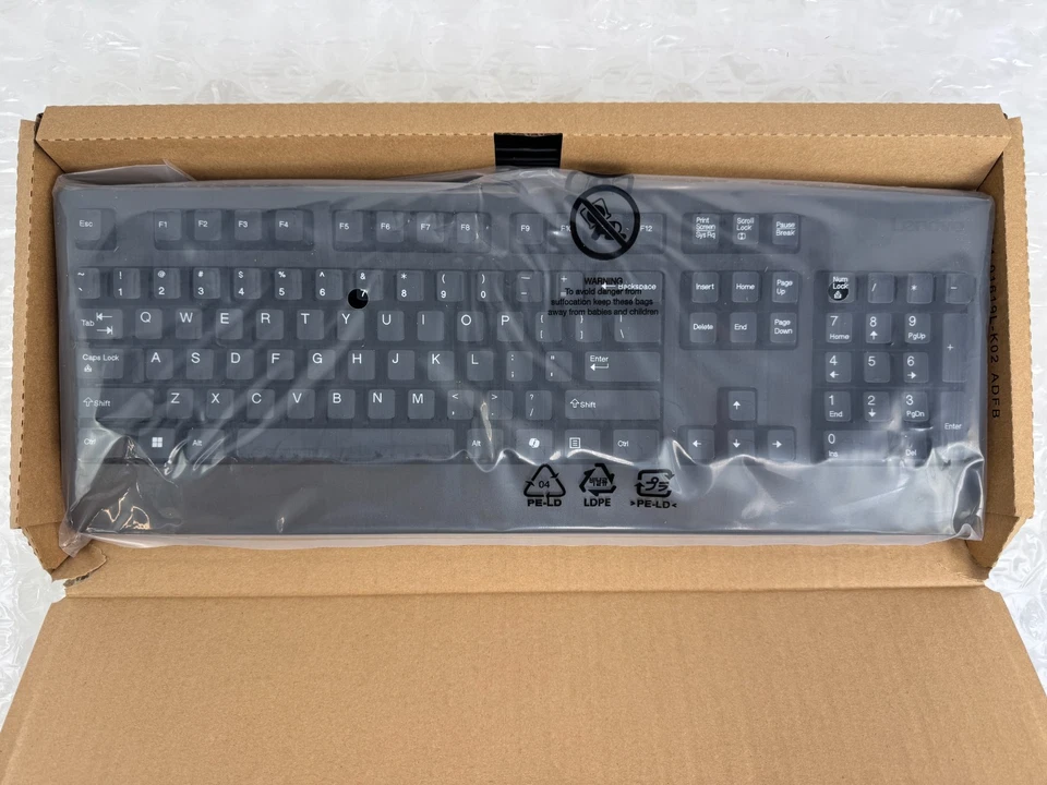 Lot 5 Lenovo Preferred Pro II USB Keyboard - KU-1619 - Image 3 of 3