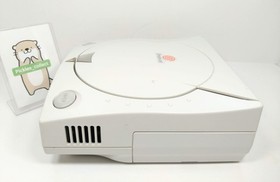 Dreamcast Console white HKT-3000 w/Visual Memory Language Japanese Tested 0227F