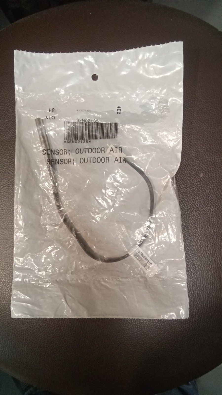 NEW TRANE OEM SEN02135 SENSOR/THERMISTOR OUTDOOR AIR SENSOR