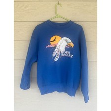 Vintage Blair Eagles Nature Graphic Crewneck Sweatshirt   Size M/L Slouchy
