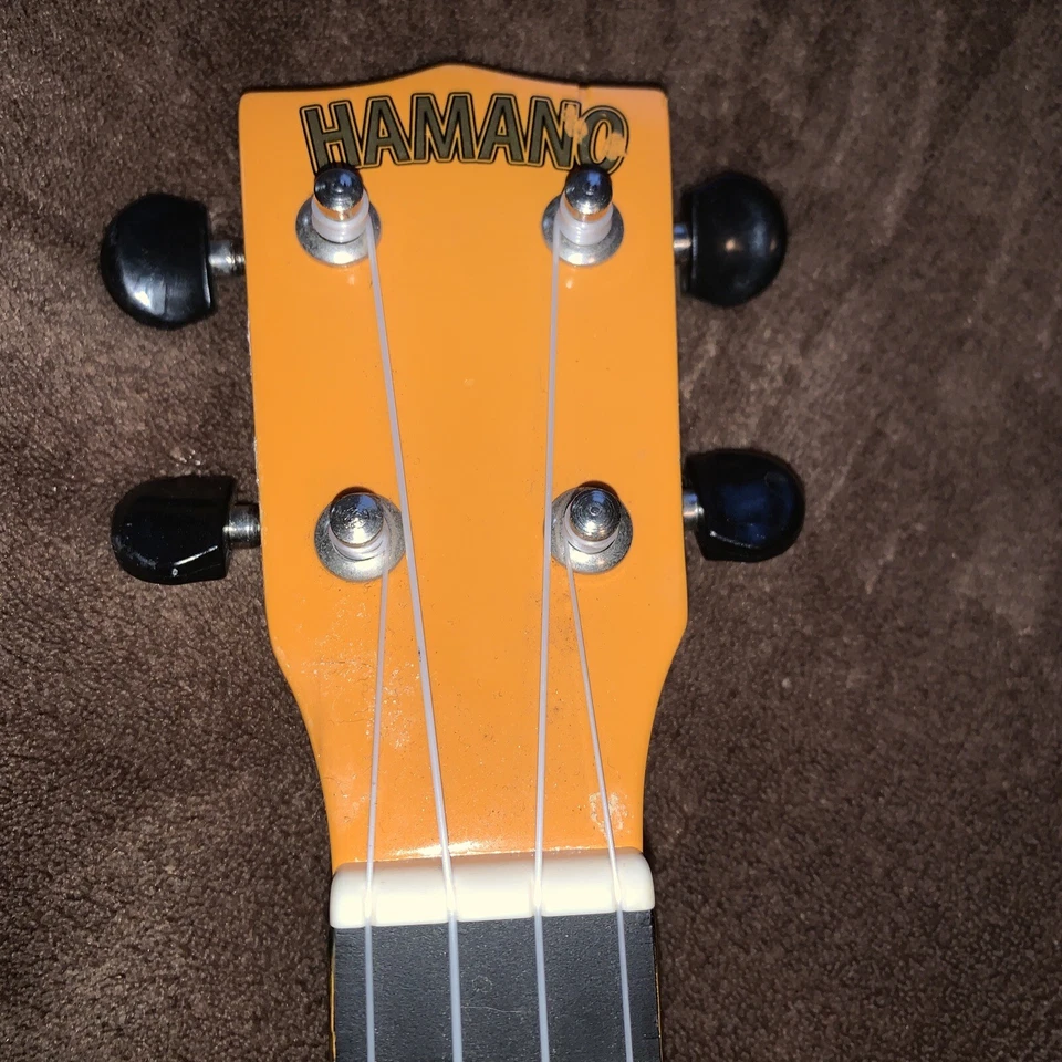 Hamano U-30YW Soprano Ukulele - Yellow 20” Long, 6.25” Wide - Image 4 of 4